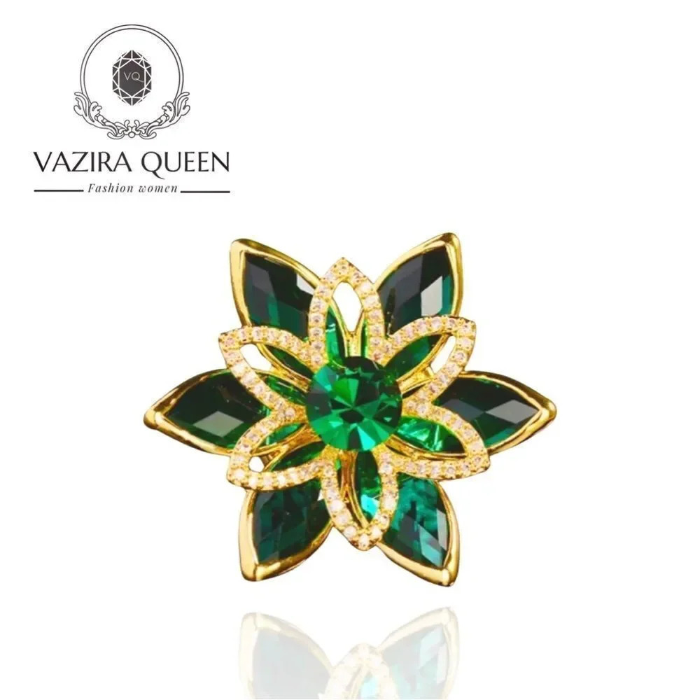 VQ Flower Brooch